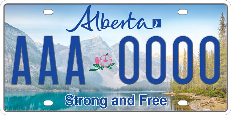 Moraine Lake Chosen for Alberta’s First New Licence Plate in 40 Years
