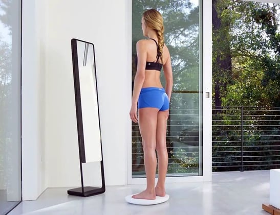 Naked 3D Fitness Tracker: un espejo inteligente que mide tus progresos
