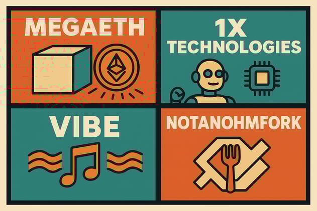 MegaETH Takes Over, Robots Rise, and Music Goes On-Chain