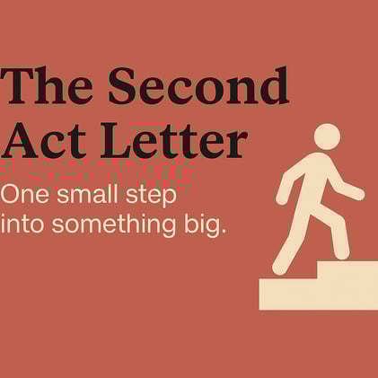 You’re not late. You’re just becoming.