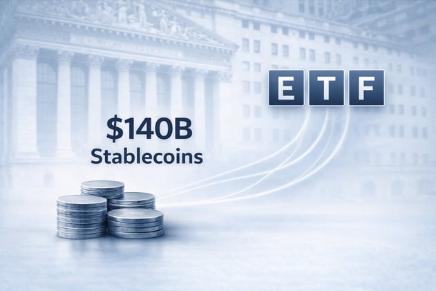$140B in Stablecoins Is Reshaping ETF Flows