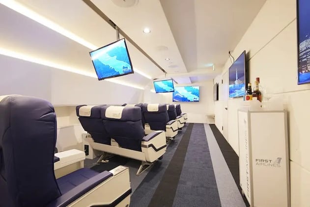 Aerolínea simula viajes internacionales mediante realidad virtual