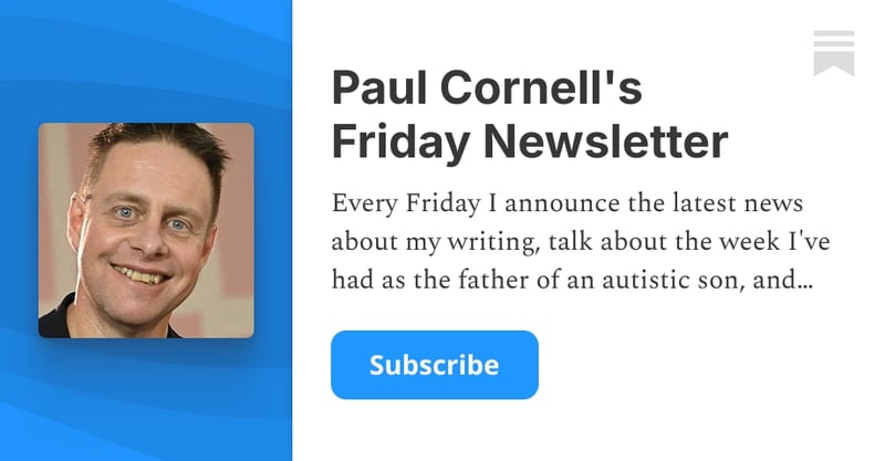 No Friday Newsletter this Week, Sorry!