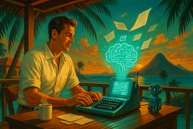 AI storyselling machine