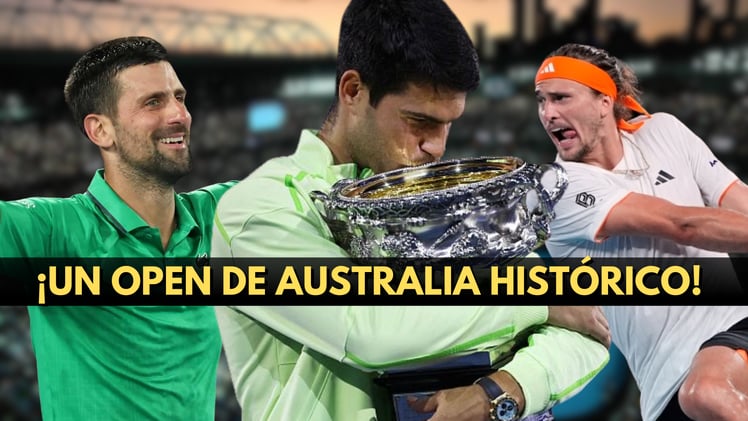 ¡Carlos Alcaraz se corona en un Open de Australia para la historia!