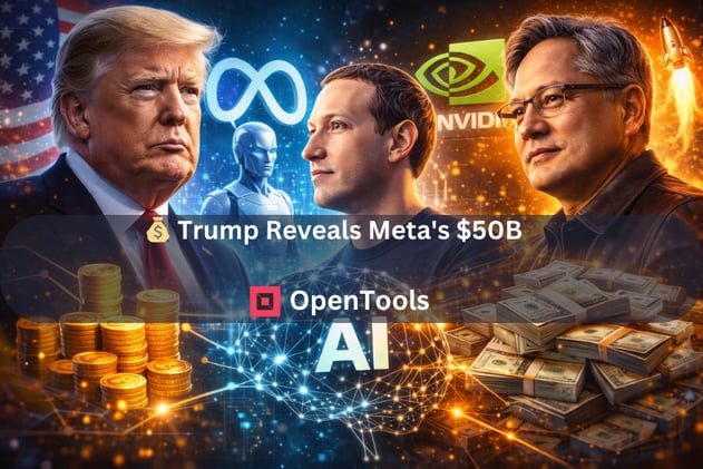 💰 Trump Reveals Meta's $50B Plan