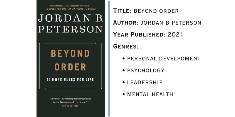 📕 Beyond Order: 12 More Rules to Live By