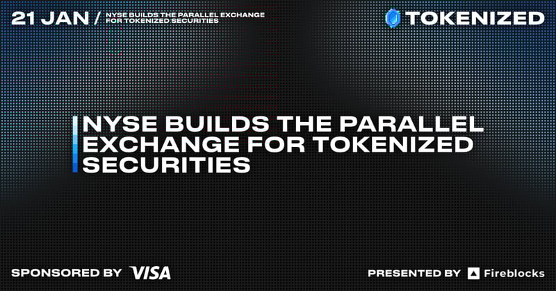 NYSE Builds The Parallel Exchange for Tokenized Securities