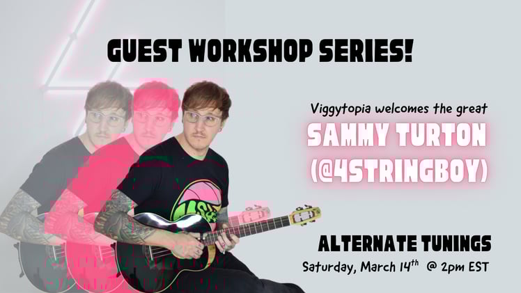 Guest Workshop with 4StringBoy today! 🤓