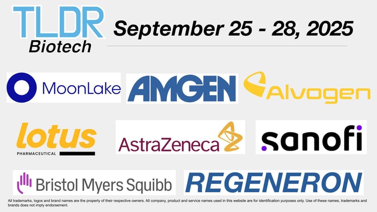 Biotech & Pharma Updates | September 25 - 28, 2025
