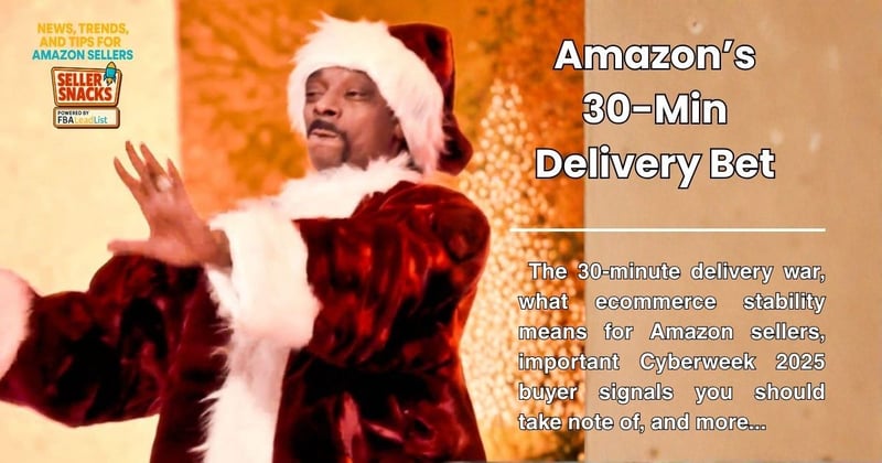 🚀 Amazon’s 30-Min Delivery Bet