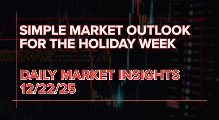 Simple Market Outlook for the Holiday Week