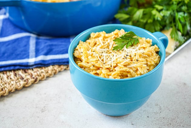 Cheesy Orzo Is the One-Pot Side You’ll Make on Repeat