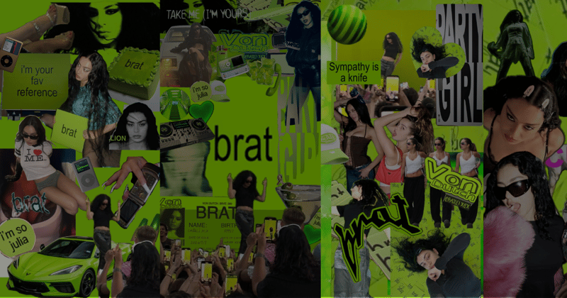 vamos falar sobre a febre gringa "brat summer"?
