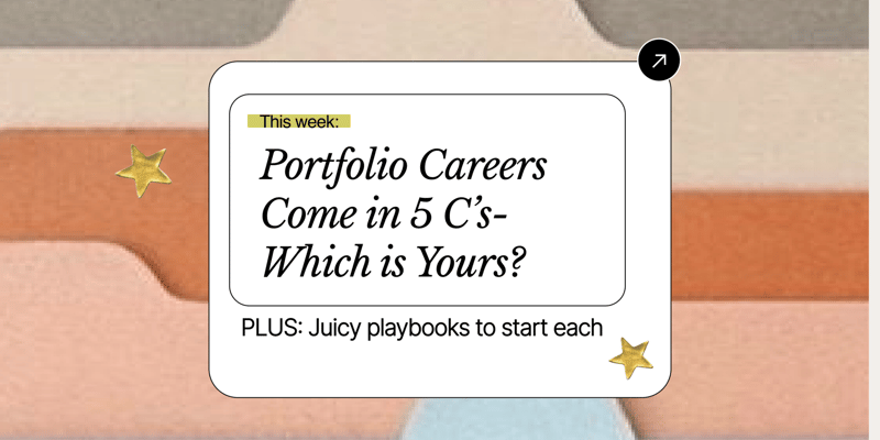 Portfolio Careers Come in 5 C's- Which is Yours?