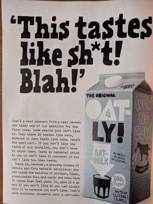 20-SEP-2025 | Oatly’s “This tastes like sh*t” Ad