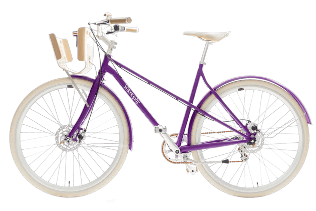Esta bicicleta está hecha con 300 cápsulas de café recicladas