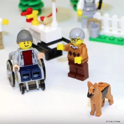 Lego lanza su primer muñeco con silla de ruedas