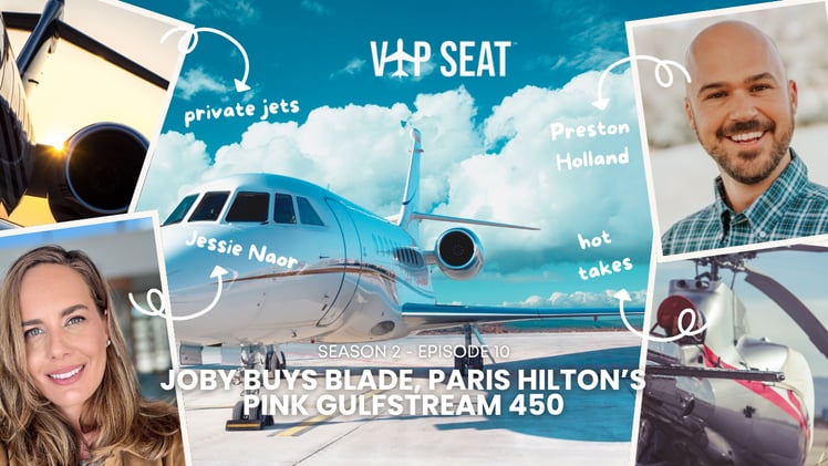Joby Buys Blade, Paris Hilton’s Pink Gulfstream 450