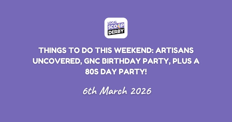 Things to do This Weekend: Artisans Uncovered, GNC Birthday Party, Plus a 80s Day Party!
