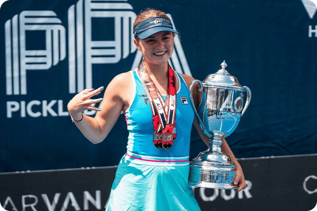 🏓 Meet the 18-Year-Old Pickleball Player Making $2M/Yr