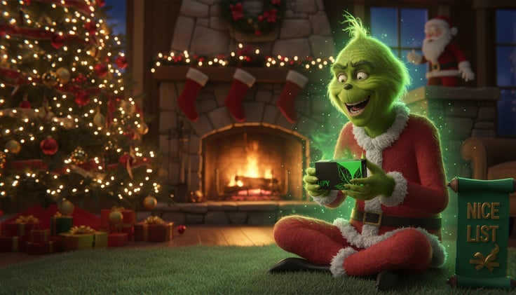 If the Grinch can turn "UGH" into "Oh hey, life isn't so bad"