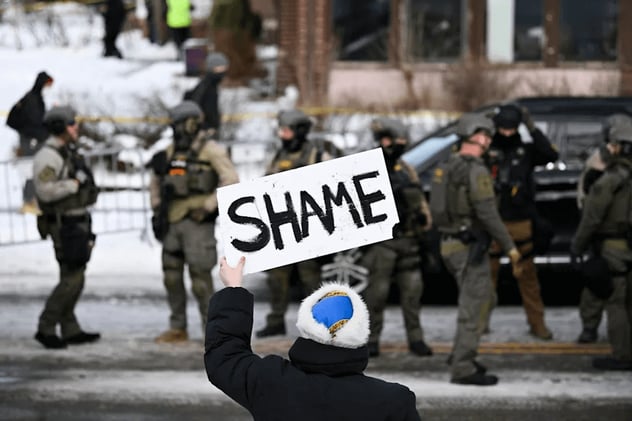 Violent Agitator Shot After Attempting to Run Over ICE Agents in Minneapolis