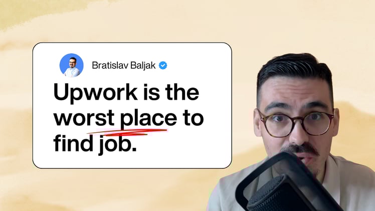 Upwork is the worst place to find a job.