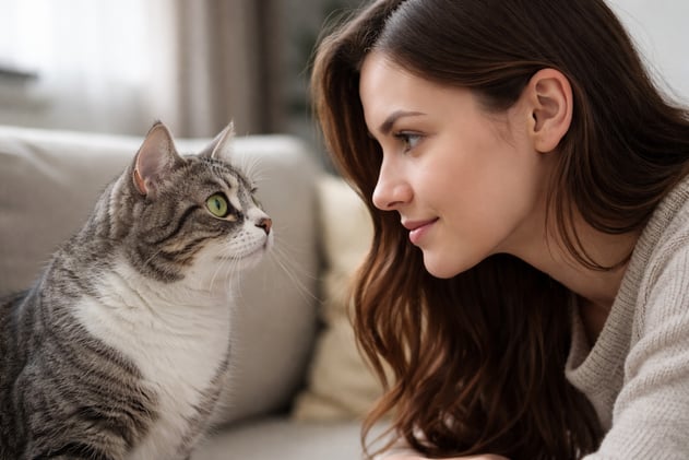 Why Does My Cat Stare at Me Without Blinking?