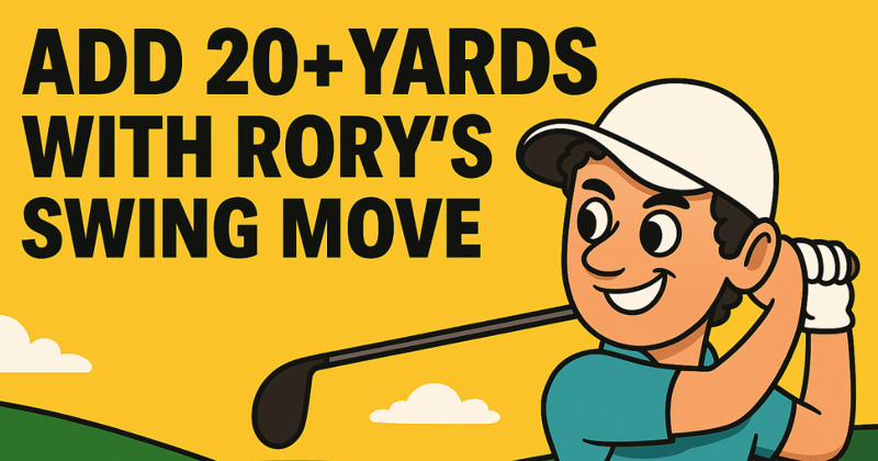 Add 20+ Yards with This Rory McIlroy's Swing Move