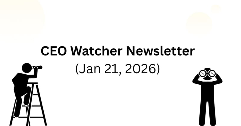 Top insider trades (Wed, Jan 21)