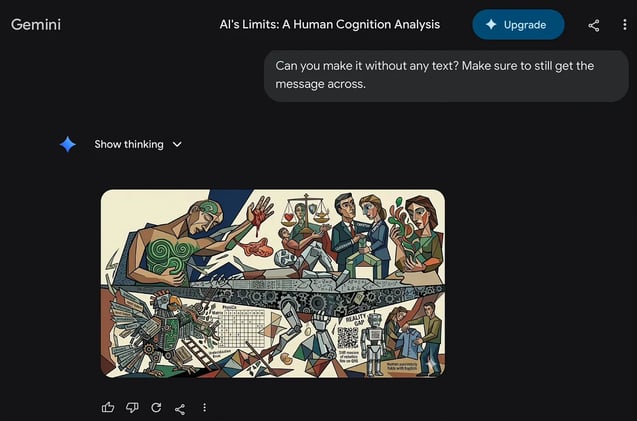 The “alchemy of qualia” remains safely within the biological vessel, and the “stochastic parrot” remains a sophisticated mimic of the language it can never truly speak.