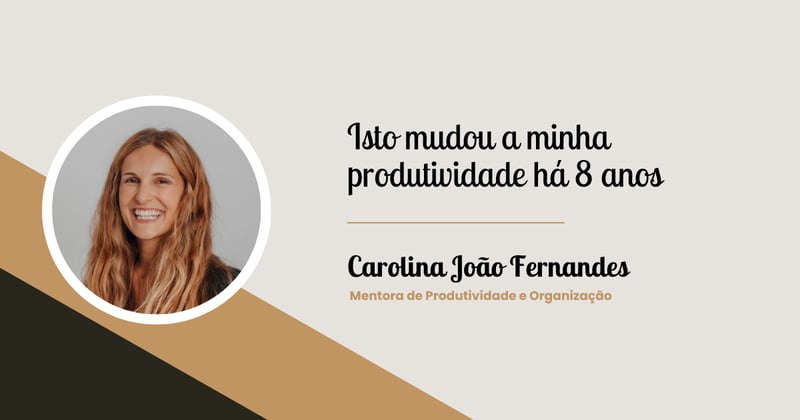 Produtividade Imperfeita: isto mudou a minha produtividade há 8 anos