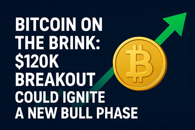 Bitcoin on the Brink: $120K Breakout Could Ignite a New Bull Phase