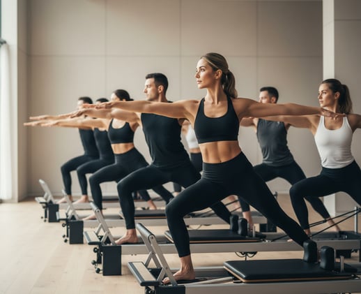 🌿 Pilates in a High-Intensity Fitness World: How to Win by Leading, Not Competing