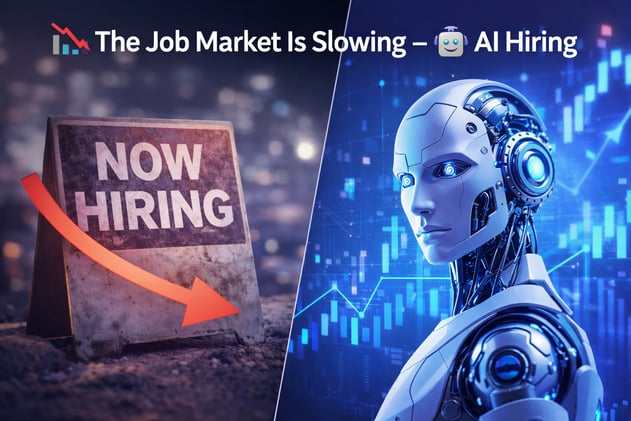 📉 The Job Market Is Slowing — AI Hiring Isn’t