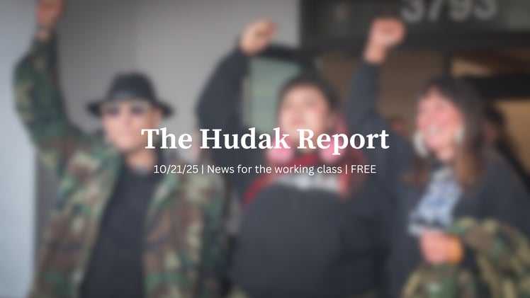 The Hudak Report 10/21/25