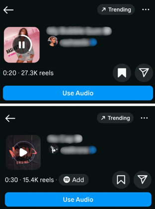Use this trending audio for better reach on reels