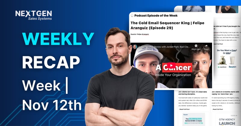 Ben Reed's Weekly B2B Growth Insights & Highlights | Nov 12th, 2025 