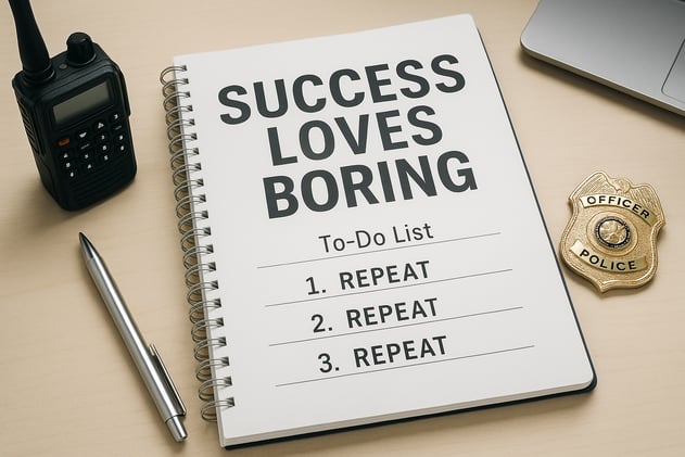 Success Loves Boring