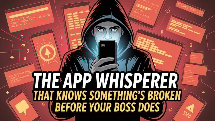 The App Whisperer That Knows Something’s Broken Before Your Boss Does