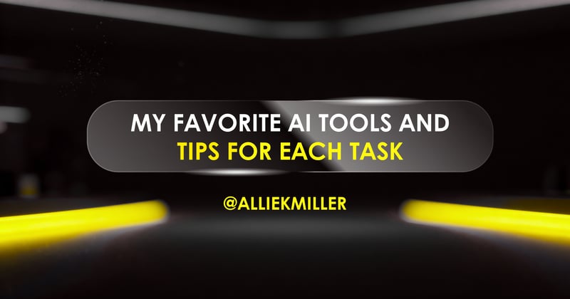 My favorite AI tools and tips for each task (January 2026 edition)