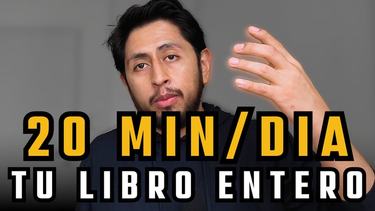 ¿No tienes tiempo para escribir?