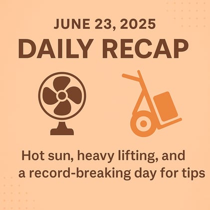 June 23, 2025 - Daily Recap