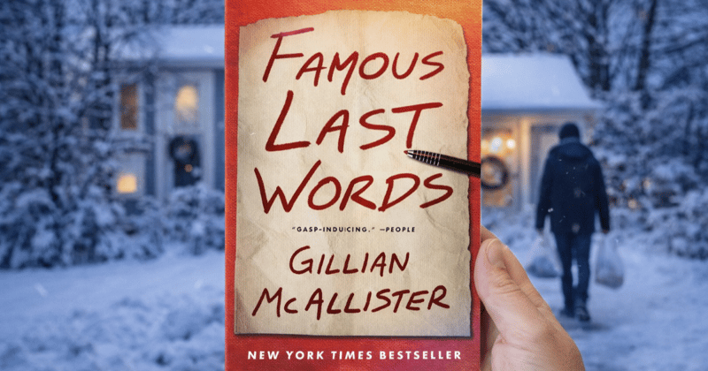 Famous Last Words by Gillian McAllister