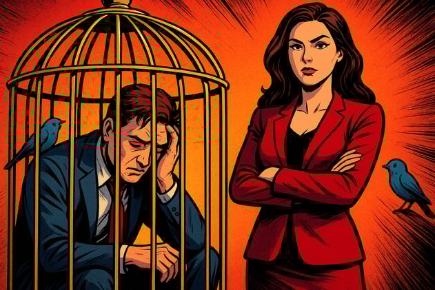 La mayoría de hombres viven así...