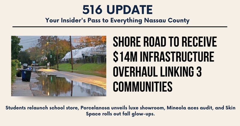 š Shore Road to Receive $14M Infrastructure Overhaul Linking 3 Communities