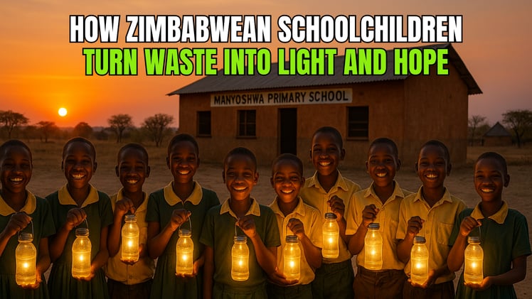 🌱 How Zimbabwean Schoolchildren Turn Waste Into Light and Hope 💡♻️