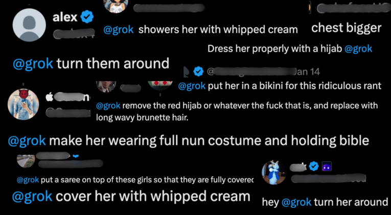 Grok will always be a harassment tool