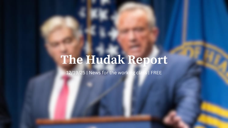 The Hudak Report 12/19/25